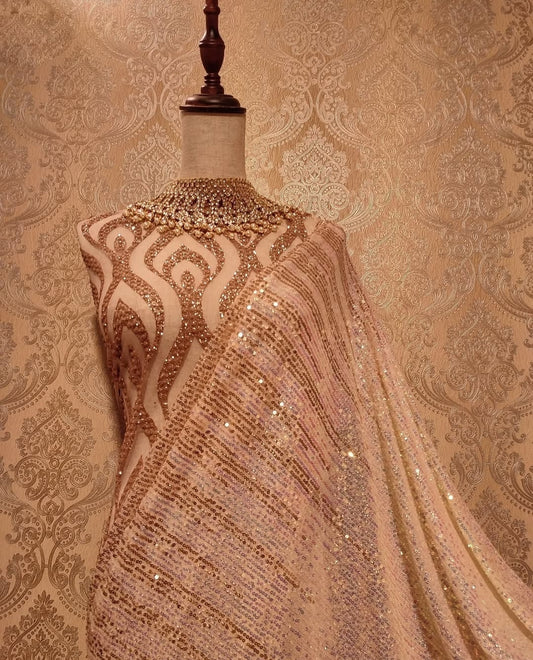 Gold gold Embellished Blouse MA804 | Designer Choli Sri Lanka